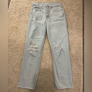Old Navy Light Blue Straight Leg Jeans